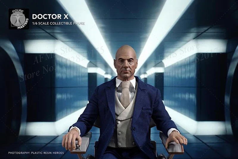 1/6 Scale Collectible Figure X-Men Professor X Charles Francis Xavier Patrick Stewart Full Set 12" Men Soldier Action Figure Toy