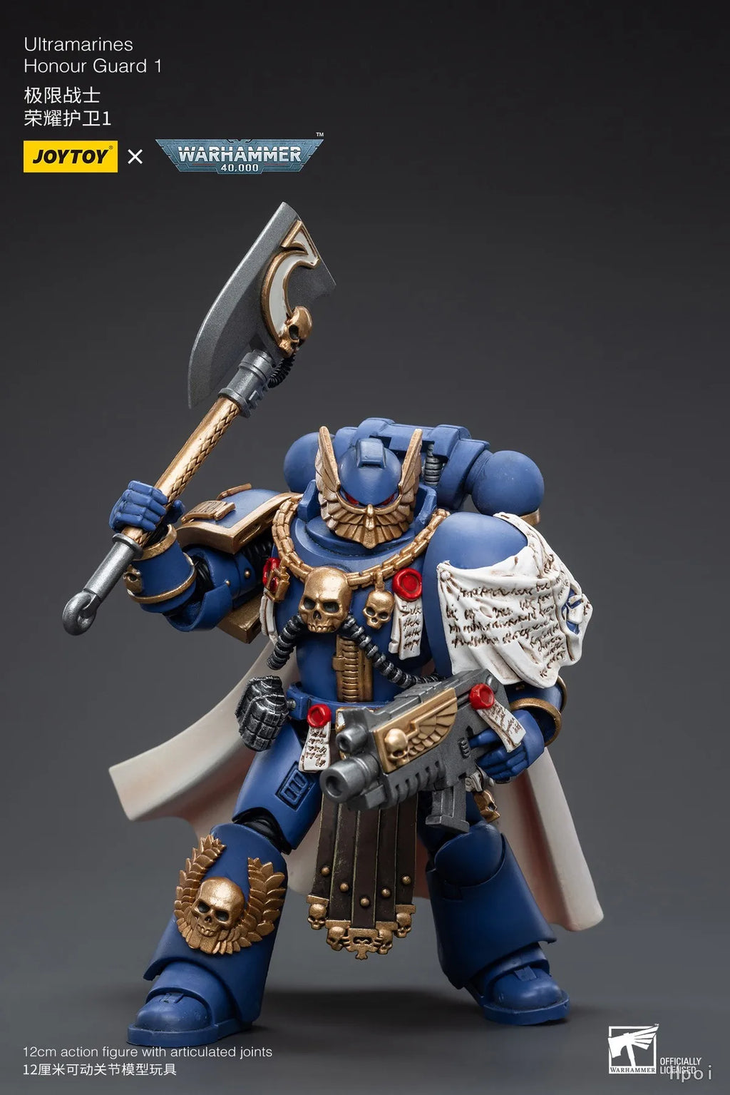 【UA】JOYTOY  Warhammer 40K  Scale 1/18 Action Figures Ultramarines Honour Guard 1 Models Toys Gifts