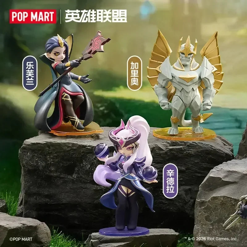 POP MART League of Legends Midlane Icons Series Blind Box - Desktop Anime Figure Decoration Cute Model Toy Guess Bag