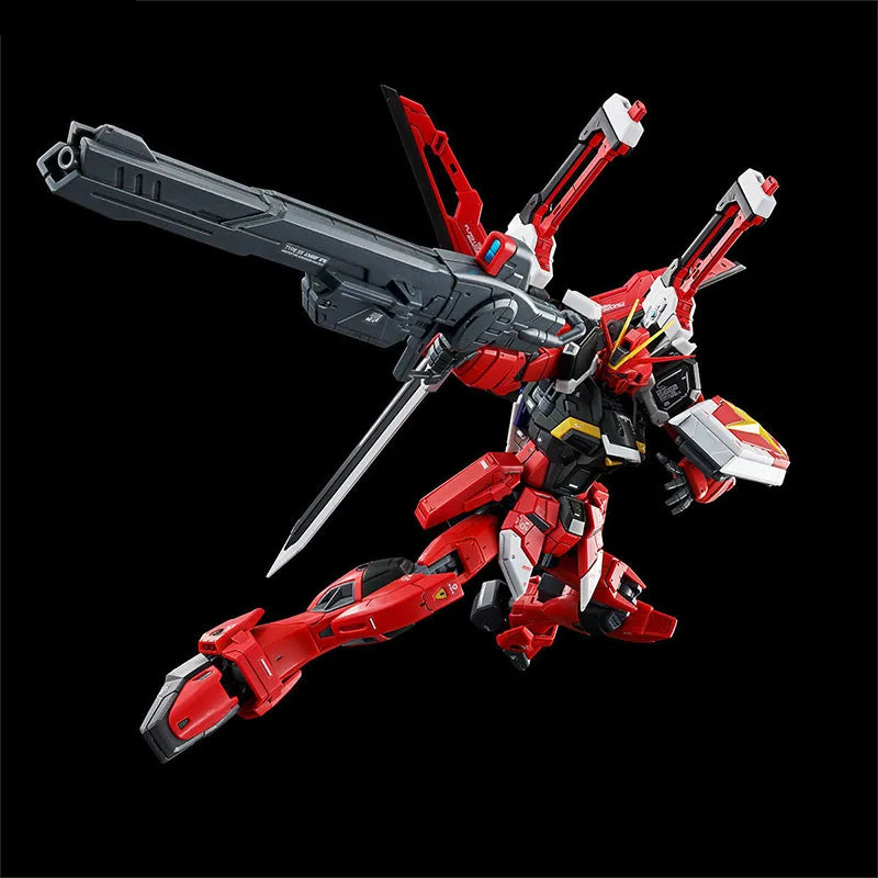 Fast Shipping Bandai Anime RG 1/144 SWORD IMPULSE GUNDAM SPEC II Original Model Toys Action Figure Collectible Ornament Children