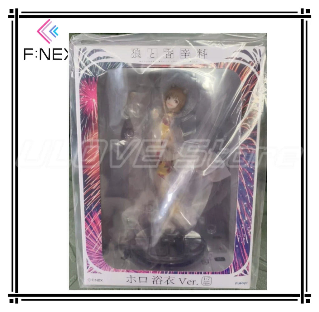 Original F:NEX MERCHANT MEETS THE WISE WOLF Holo 1/7 Animation Figure Model Collection Gift Toys