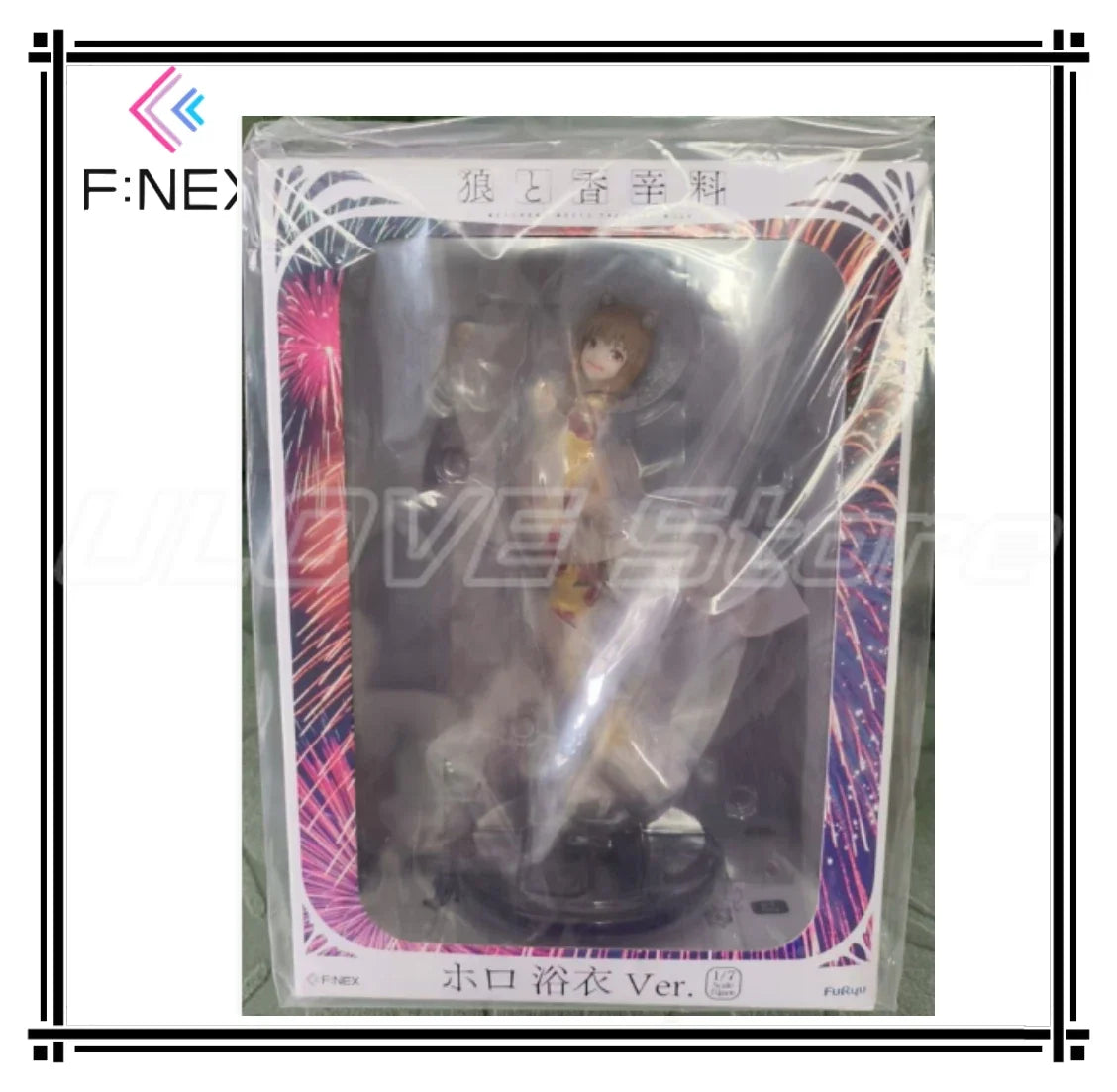 Original F:NEX MERCHANT MEETS THE WISE WOLF Holo 1/7 Animation Figure Model Collection Gift Toys
