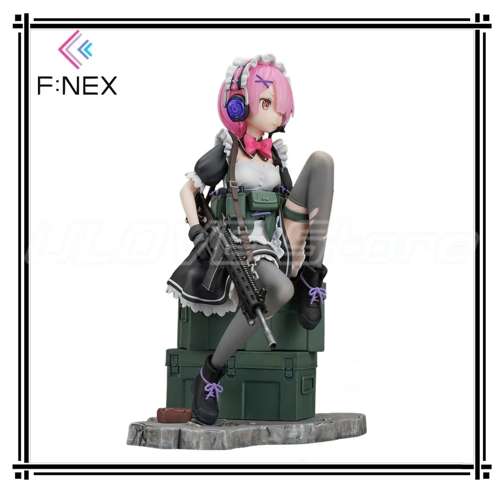 Original F:NEX Re: ZERO - Starting Life in Another World Ramu 1/7 Animation Figure Model Toys Gifts Collection
