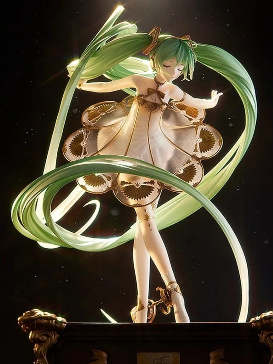 Janpan Original 2020 Miku Princess 5th Anniversary Anime Hatsune Miku Symphony  Pvc Model Doll Desktop Decoration Model Figure Gift