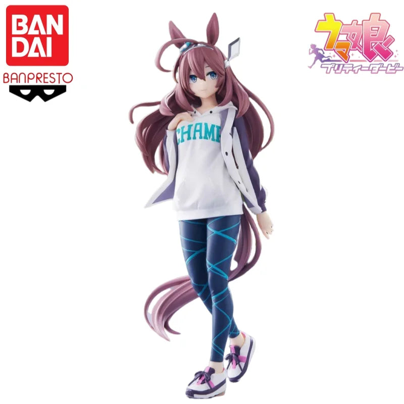 Bandai In Stock Original Pretty Derby Mihono Bourbon Private Outfit Ver. Figurine Character Anime Model Toy Gift