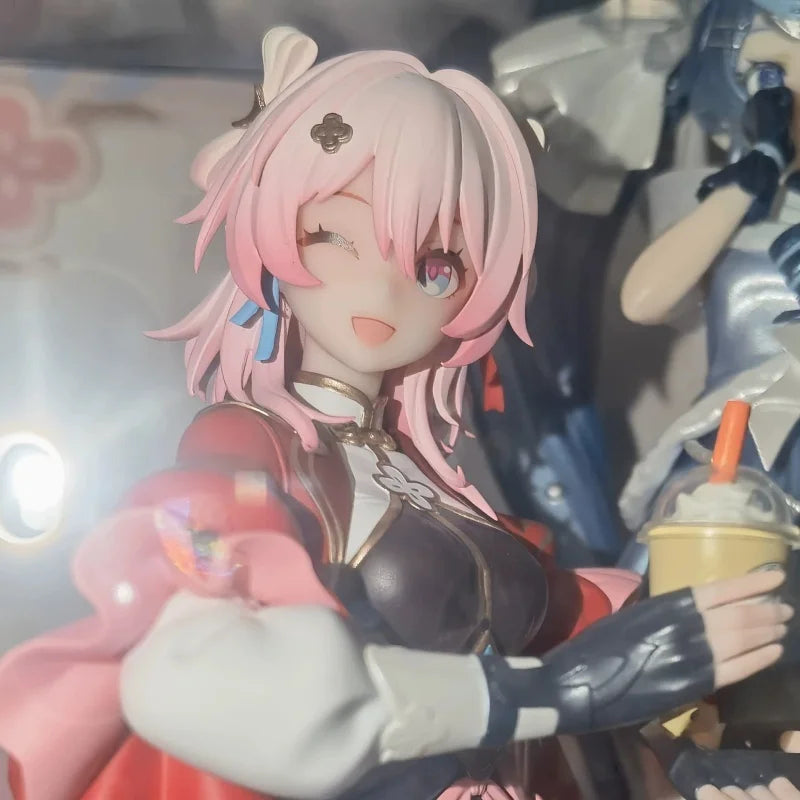 In Stock Original Myethos Gift March 7th 1/8 Honkai Star Rai Game Action Anime Figure Model Kawaii Ornament Statue Xmas Gifts