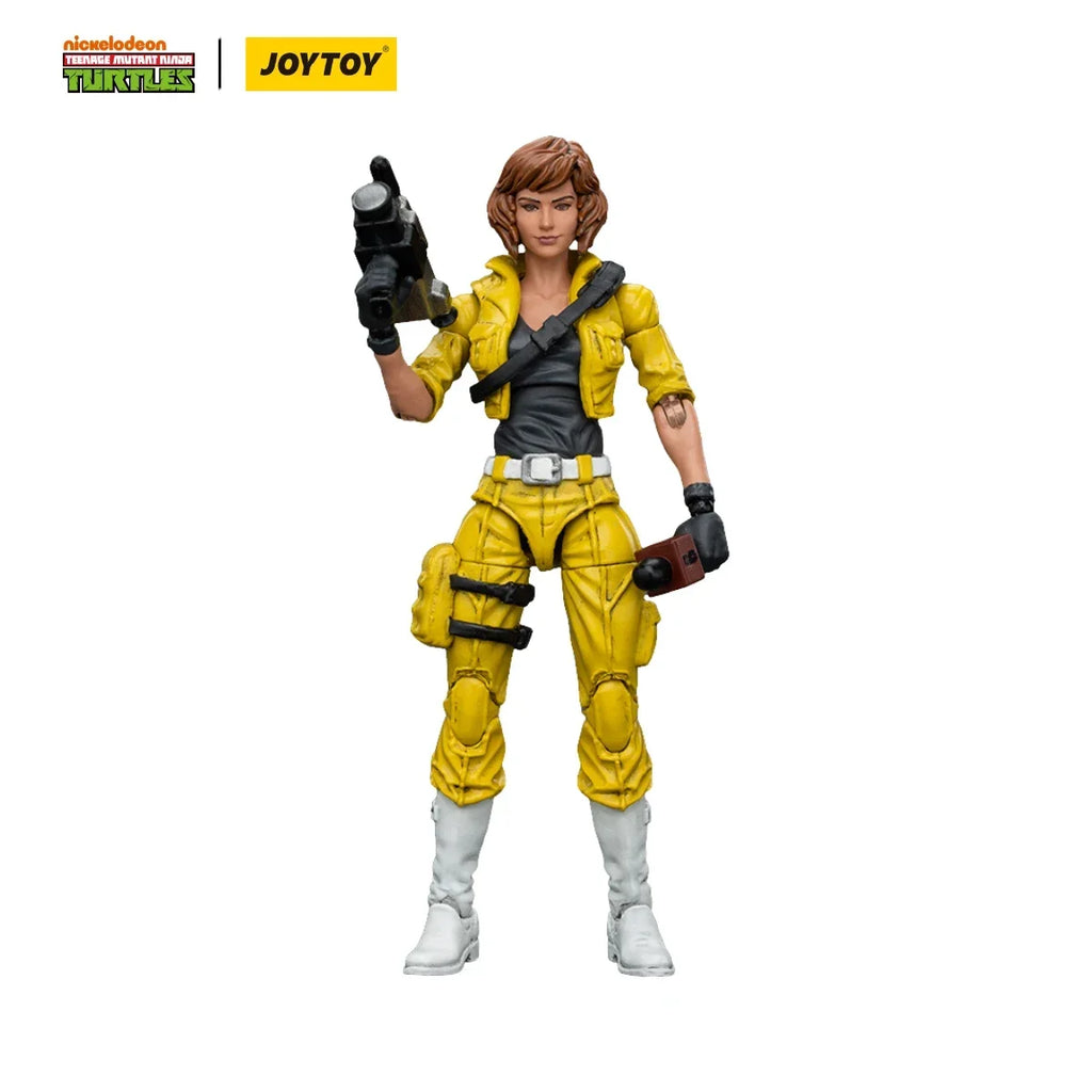 【MT】JOYTOY TMNT Ninja Turtles Splinter April O'Neil 1/18 Action Figure Anime Toys