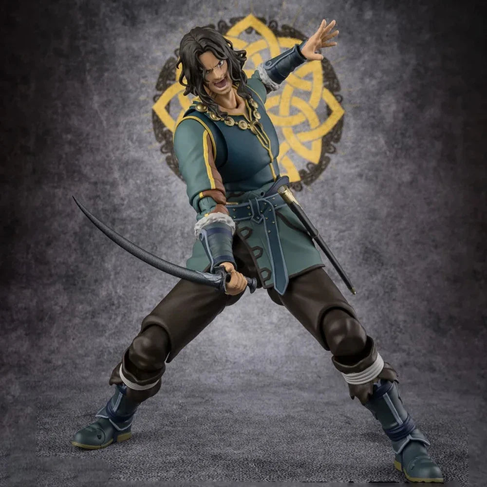 In Stock BANDAI SHF The Lord of the Rings :The War of the Rohirrim Wulf Action Figure Model Kit Original Toys Gifts Collecting