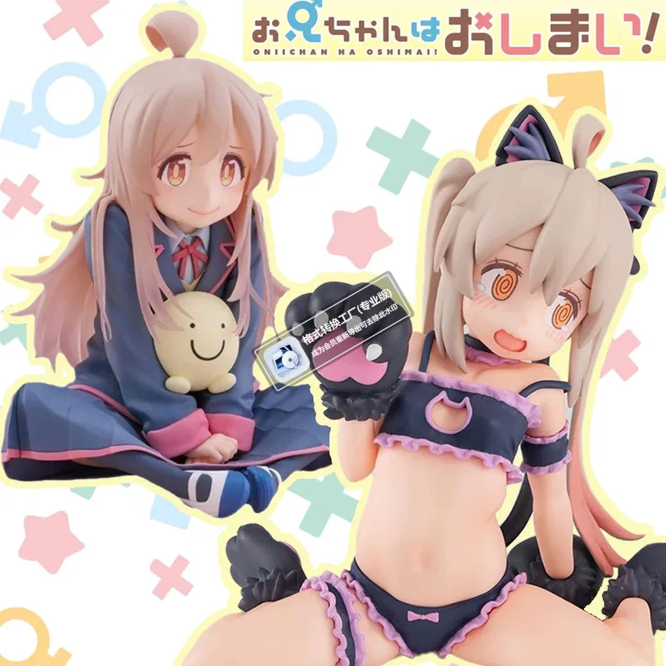 NEW FIgure desktop cute onimai: now I'm your sister anime figure oyama mahiro figure model statue pvc doll collection toys gifts
