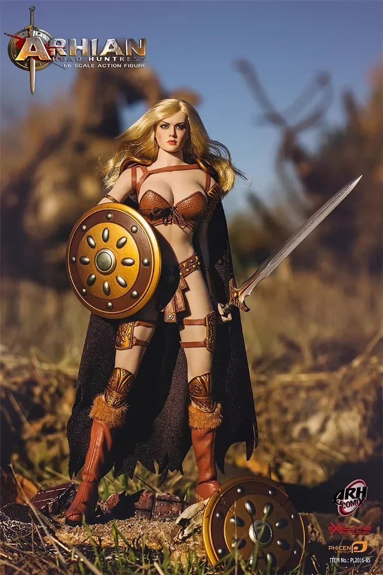 PHICEN PL2016-85 1/6 Number One Female Hunter Female Amazon Warrior Action Figure Model Toys 12-inch Collectible Ornaments Gift