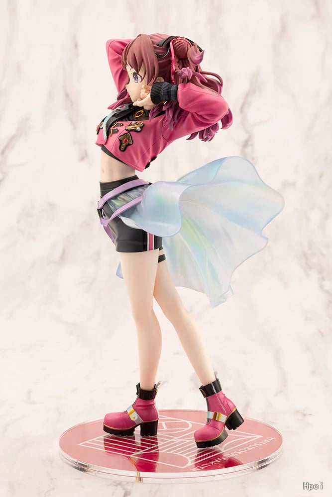 '-In Stock Original KOTOBUKIYA School Idol Master Saki Hanami Fighting My Way 24cm Animation Figures 2026 New 1/7 Ornaments