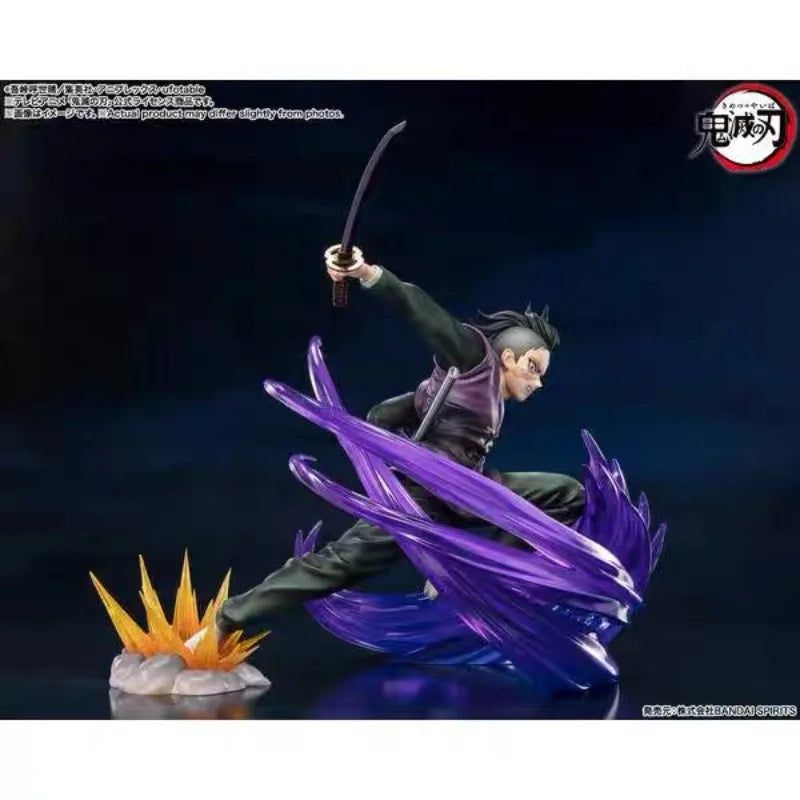 100%Original in Stock Bandai Figuarts ZERO Demon Slayer Shinazugawa Genya Anime Character Toy Model Ornaments Collection Gifts