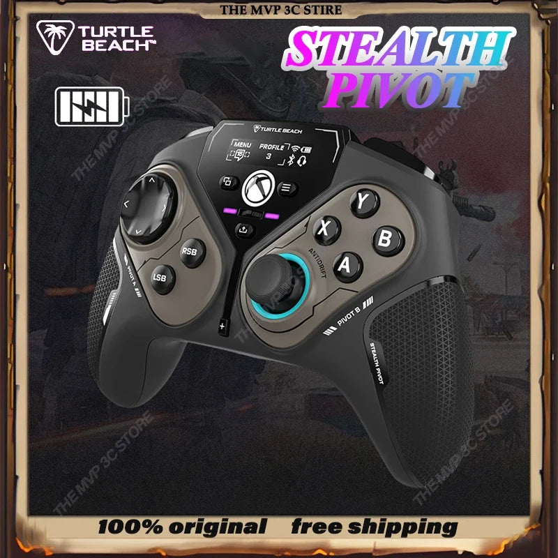 Turtle Beach STEALTH PIVOT Customized Gaming Controller Wireless Bluetooth Hall Linear Trigger Gamepad XBOX NS PC Laptop Gift