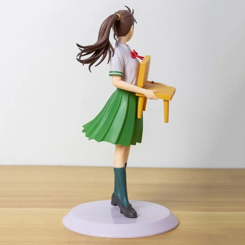 20cm POP UP PARADE Suzume Iwato Anime Girl Figure Suzume no Tojimari Action Figure Your Name Figurine Collectible Model Doll Toy