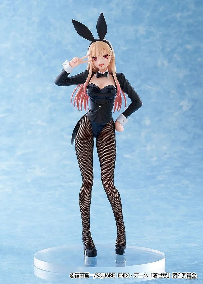 [Pre Sale]Genuine Aniplex+ My Dress-Up Darling Kitagawa Marin Bunny Girl Dress Up Series Black Silk Girl Model Toy Collectibles