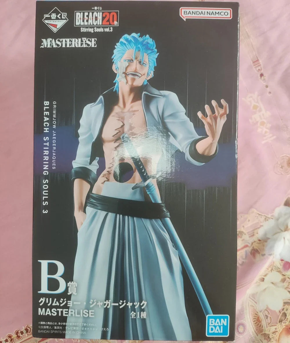 In Stock Original Bandai Spirits Ichiban Kuji Bleach - Grimmjow Jaegerjaques Vol.3 (B Prize)  Anime Figure Action Figure Toys