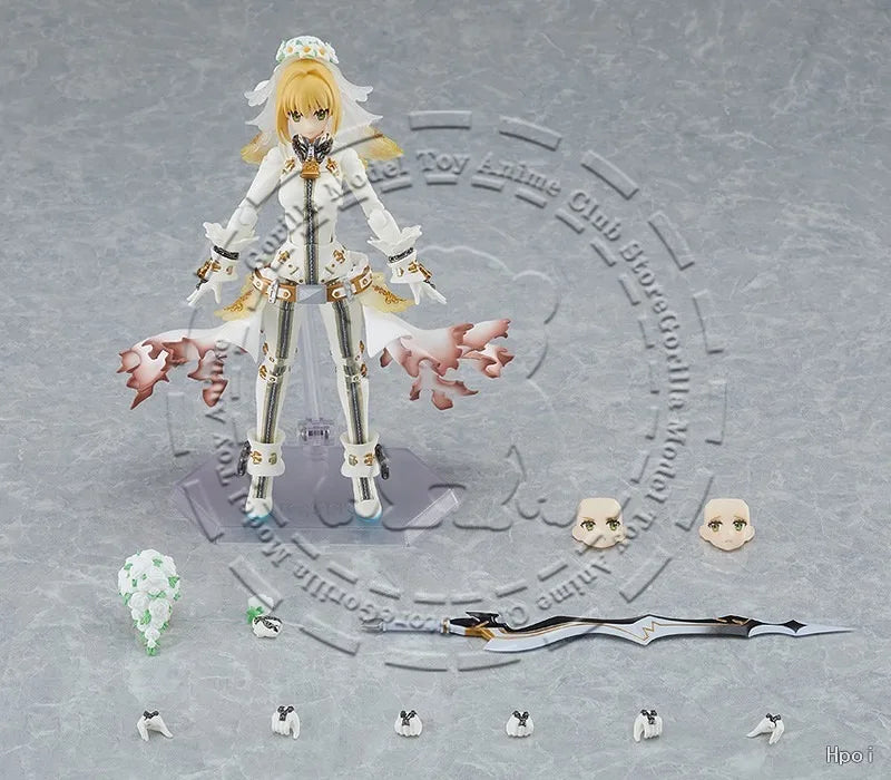 In Stock Original Genuine Max Factory figma #559 Nero Claudius Bride Fate Grand Order 150mm Action Figure Collectible Gift