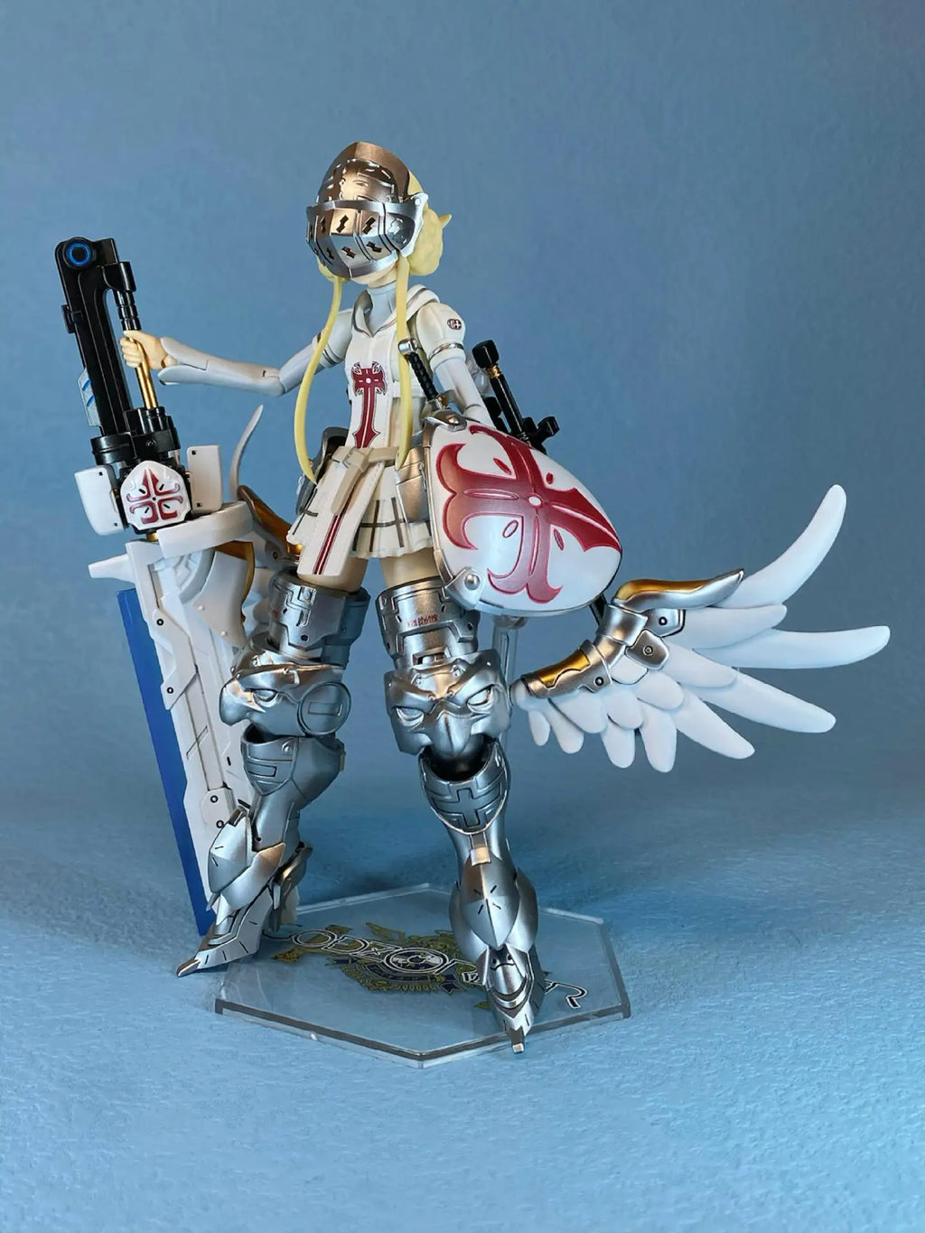 Echte Max Factory Max Plamax Modellserie Godz Order Serie GO-01 Yuri Godbuster und GO-02 Megumi Asmodeus Jungengeschenk