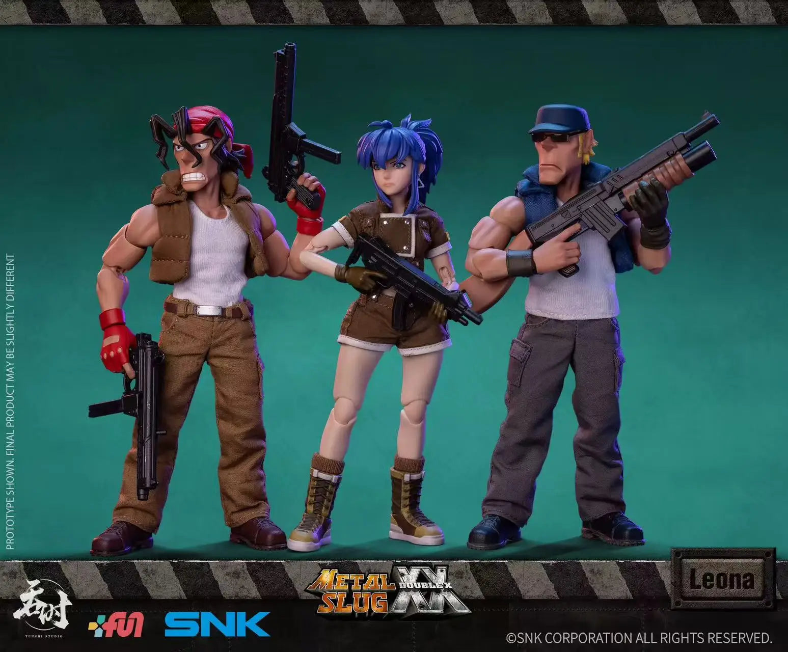 【AUF LAGER】TUNSHI Studio Original SNK Modell Offizieller Metal Slug 3 Marco Tarma Clark Still RALF JONES Rebellensoldat 1/12 Mecha-Spielzeug