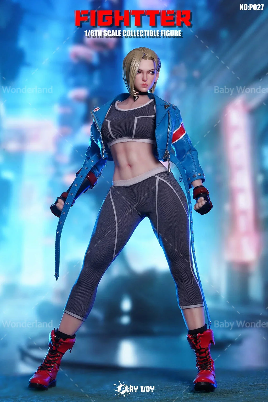 2025 Q3 PLAY TOY P027 1/6 Fightter Cammy Movable Eyeballs Figure 12'' Female Soldiers Model Full Set Collectible Toy