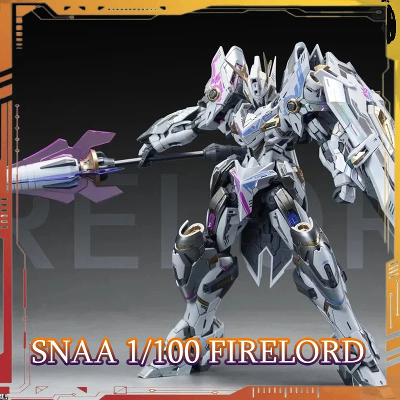 SNAA YR-04-Fire Lord Spirit of Phantom Inflammation Ver. Action Figure 1/100 Scale Assembly Model Kit Decor Craftsman Free Gift