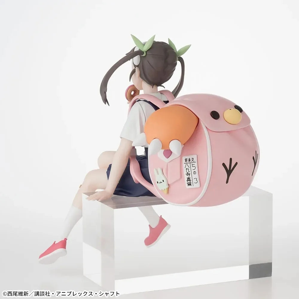 In Stock SEGA Original Genuine Monogatari Series Hachikuji Mayoi Premium Chokonose Figure 14cm Collection Model Toy Figures Gift