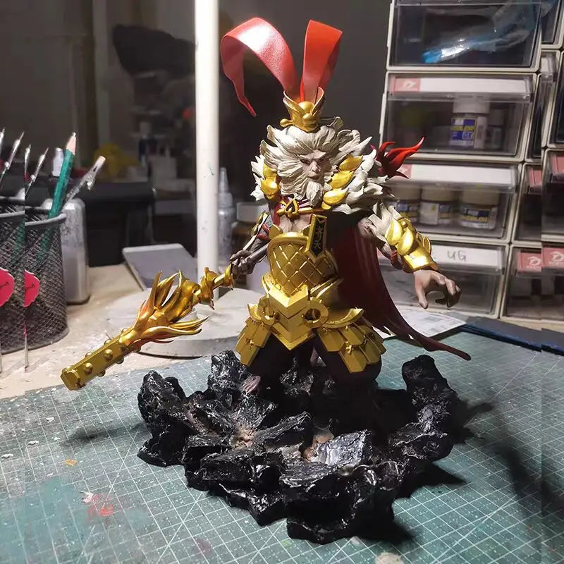 22cm DOTA2 Figure The Monkey King High-end Customization Anime Collectible Model Desktop Decorations  Holiday Gifts Children Toy