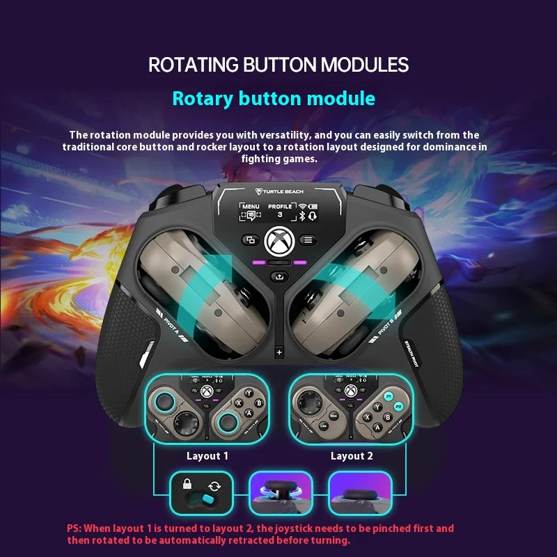 Turtle Beach STEALTH PIVOT Customized Gaming Controller Wireless Bluetooth Hall Linear Trigger Gamepad XBOX NS PC Laptop Gift