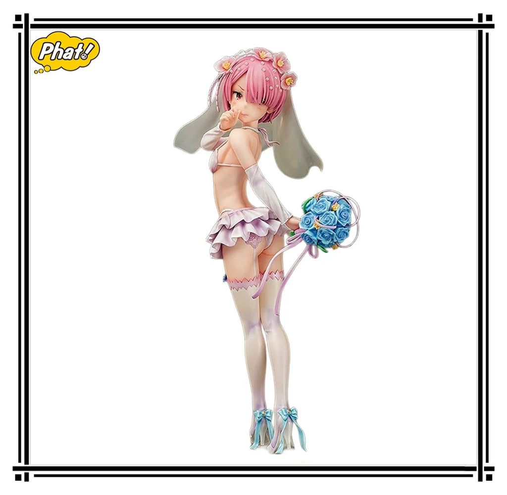 Original Phat! Re: ZERO - Starting Life in Another World Ramu Anime Figure Model Gift Toy Collection