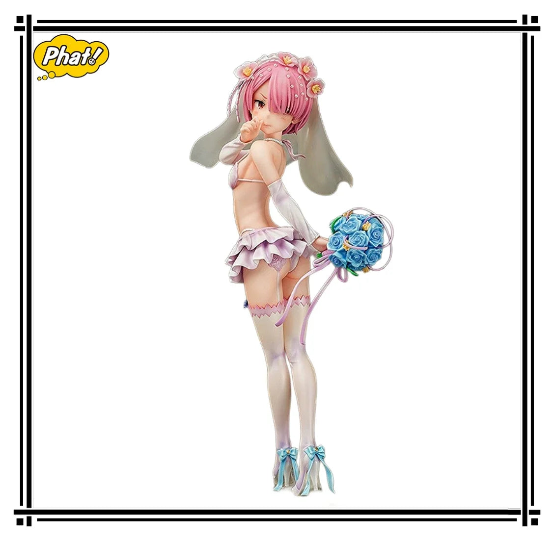 Original Phat! Re: ZERO - Starting Life in Another World Ramu Anime Figure Model Gift Toy Collection