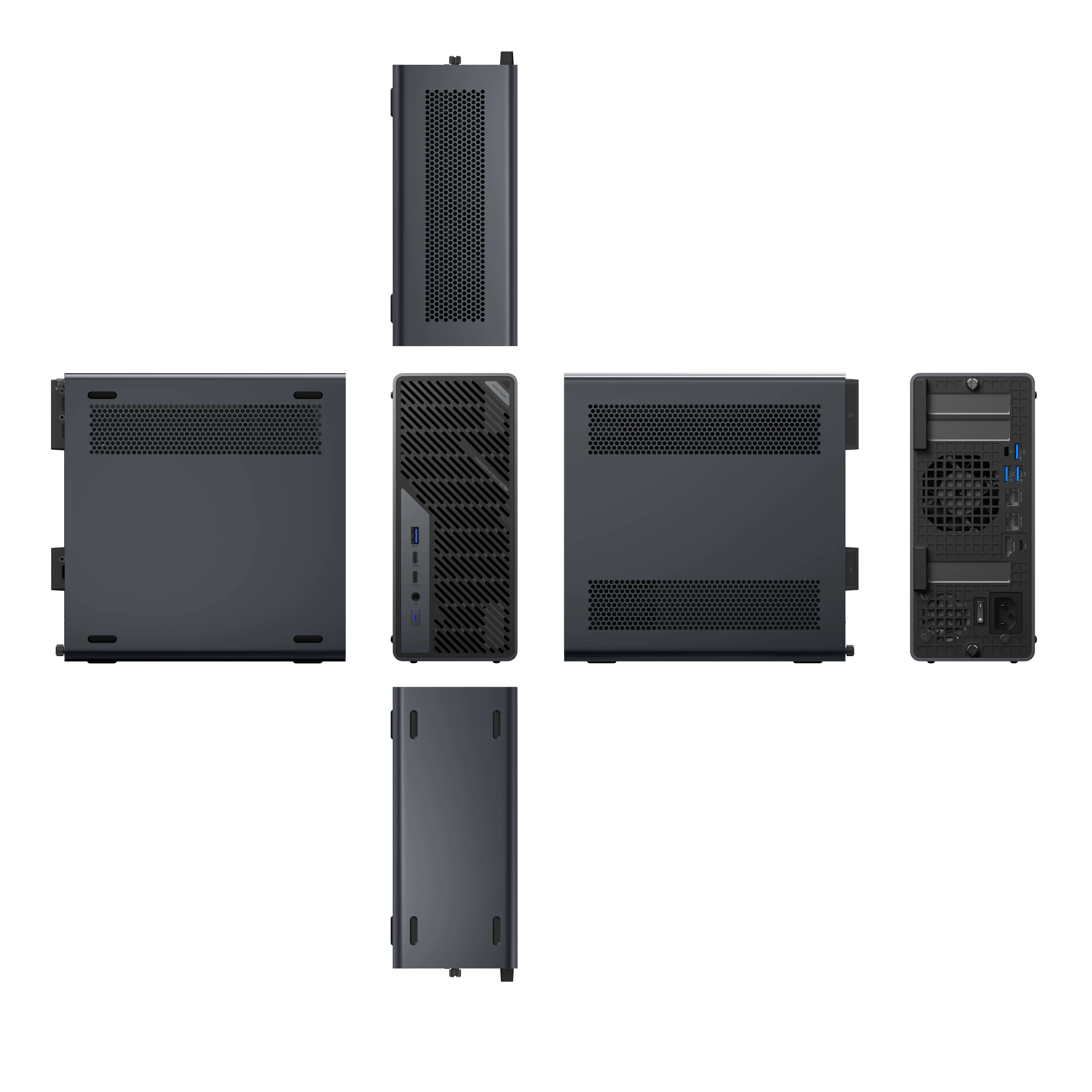 MINISFORUM MS-02 Ultra MINI PC Intel Core Ultra 9 285HX/275HX DDR5  Slots*4 With PCIe 5.0 x16 Expansion Wi-Fi 7 Bluetooth 5.4 PC