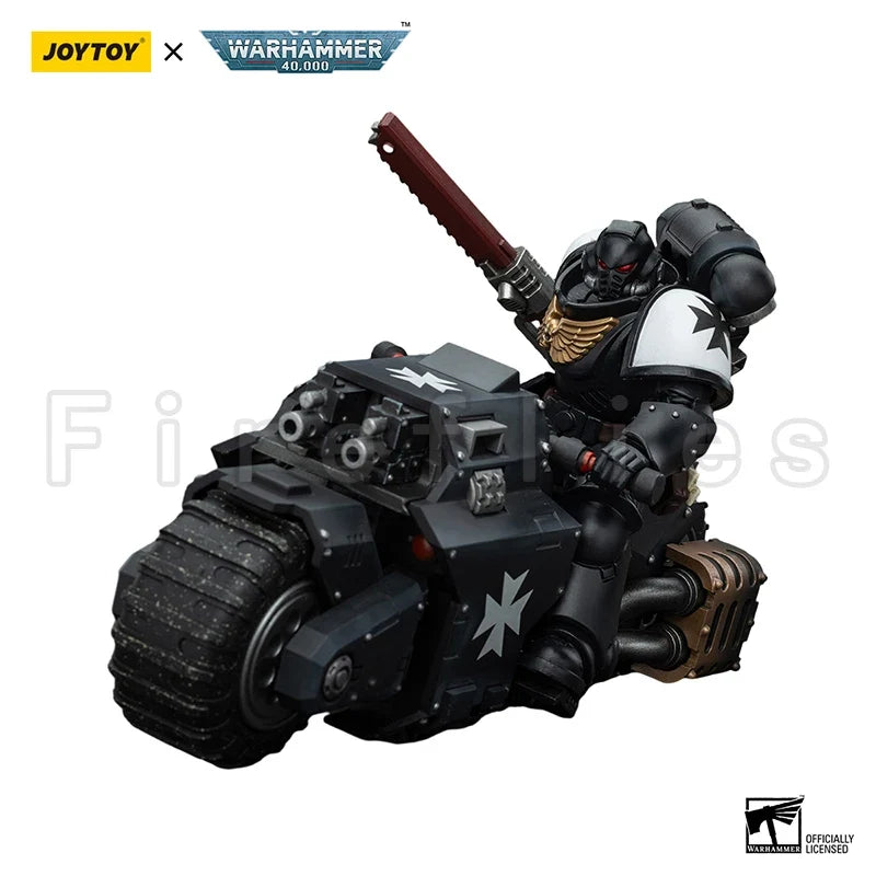 1/18 JOYTOY Action Figure 40K Black Templars Outriders And Brother Valtus Re-issue Version Anime Model Toy