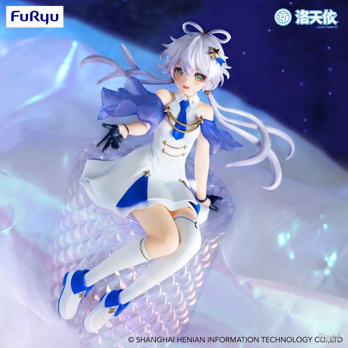15CM Anime Vsinger Luo Tianyi Noodle Stopper Figure Meteor Series Model Doll Toy Gift Collection Action Figure
