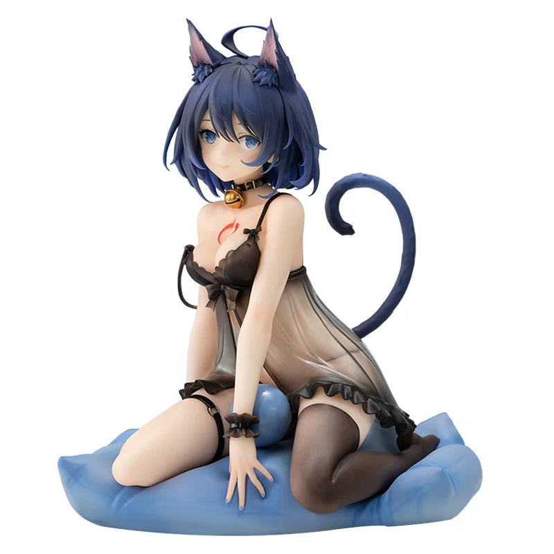 In Stock AniGame Xier Swaying Cat Tail Figure Bengfai Academy 2 Figures Actual Doll Collection Gifts