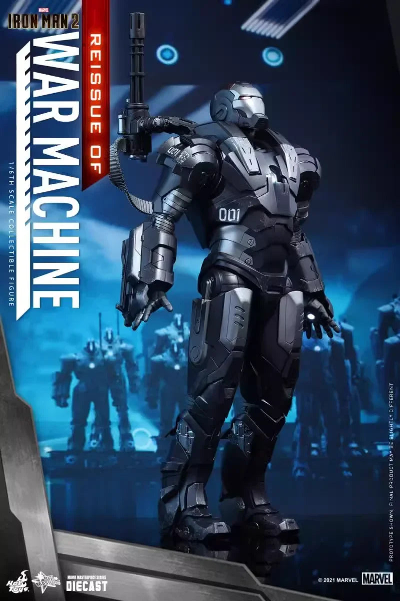 Original HOTTOYS 1/6 Die-cast Alloy MMS331 D13B Iron Man 2 War Machine MK1 Action Figure Model Toys Collection Scene Ornaments