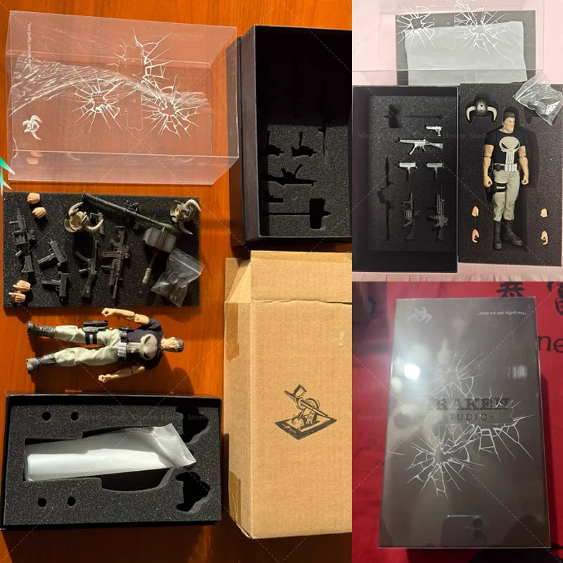 1/12 Maßstab Antike Hämmer Äxte Schwerter Und Moderne Waffen Urban Crime Punisher 6-Zoll Komplettset Actionfigur Soldat Kraken Studio