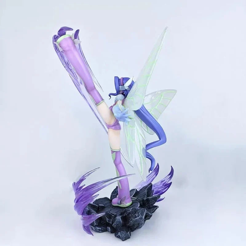 Fairimon Figures 30cm Digimon Figure Pvc Cute Girls Models Statue Dolls Figurine Collection Desk Decoration Toys Birthday Gifts