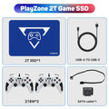 2TB Gaming Emulation Hard Drive With 20000 Retro/PC Games Launchbox Retrobat Playnite Gaming HDD For PS4/PS3/Switch/WIIU/N64/PS5