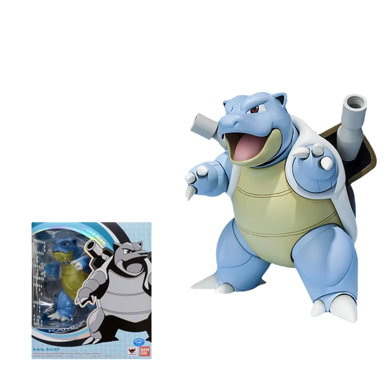 Original Bandai POKÉMON D-Arts Mewtu Bisasam Anime Actionfiguren Modell Spielfiguren Sammlerstück Geschenk für Spielzeug Hobbys Kinder