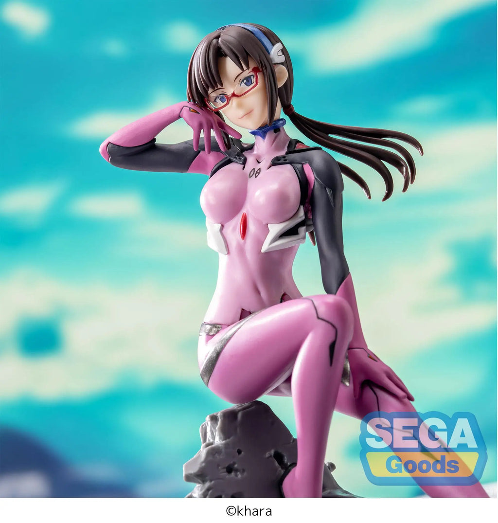 In Stock Original SEGA Luminasta Rebuild of Evangelion Mari Makinami Illustrious PVC Anime Figures Action Figure Model Toys