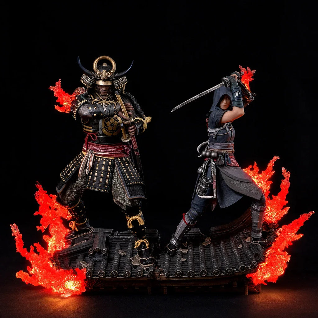 [Pre-Order]HiPlay PureArt Assassin's Creed Shadows Animus Yasuke Naoe 11-Inches Game Roles 1/8 Statue