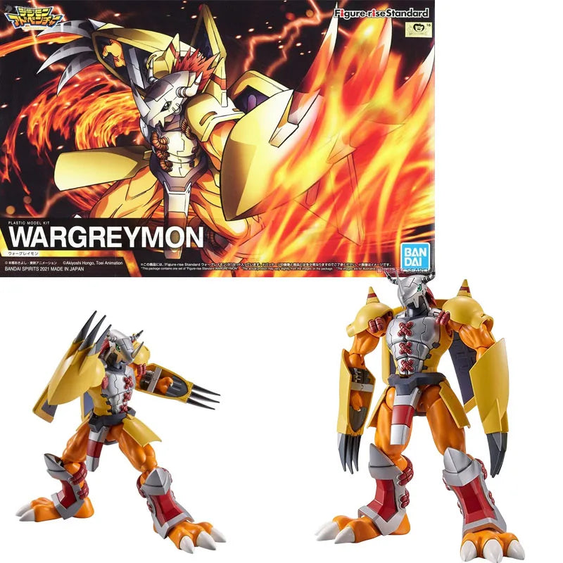 Bandai Genuine FRS Digimon Adventure Metal Garurumon War Greymon Omegamon X-Antibody Anime Action Figure Assembly Model Toy Gift