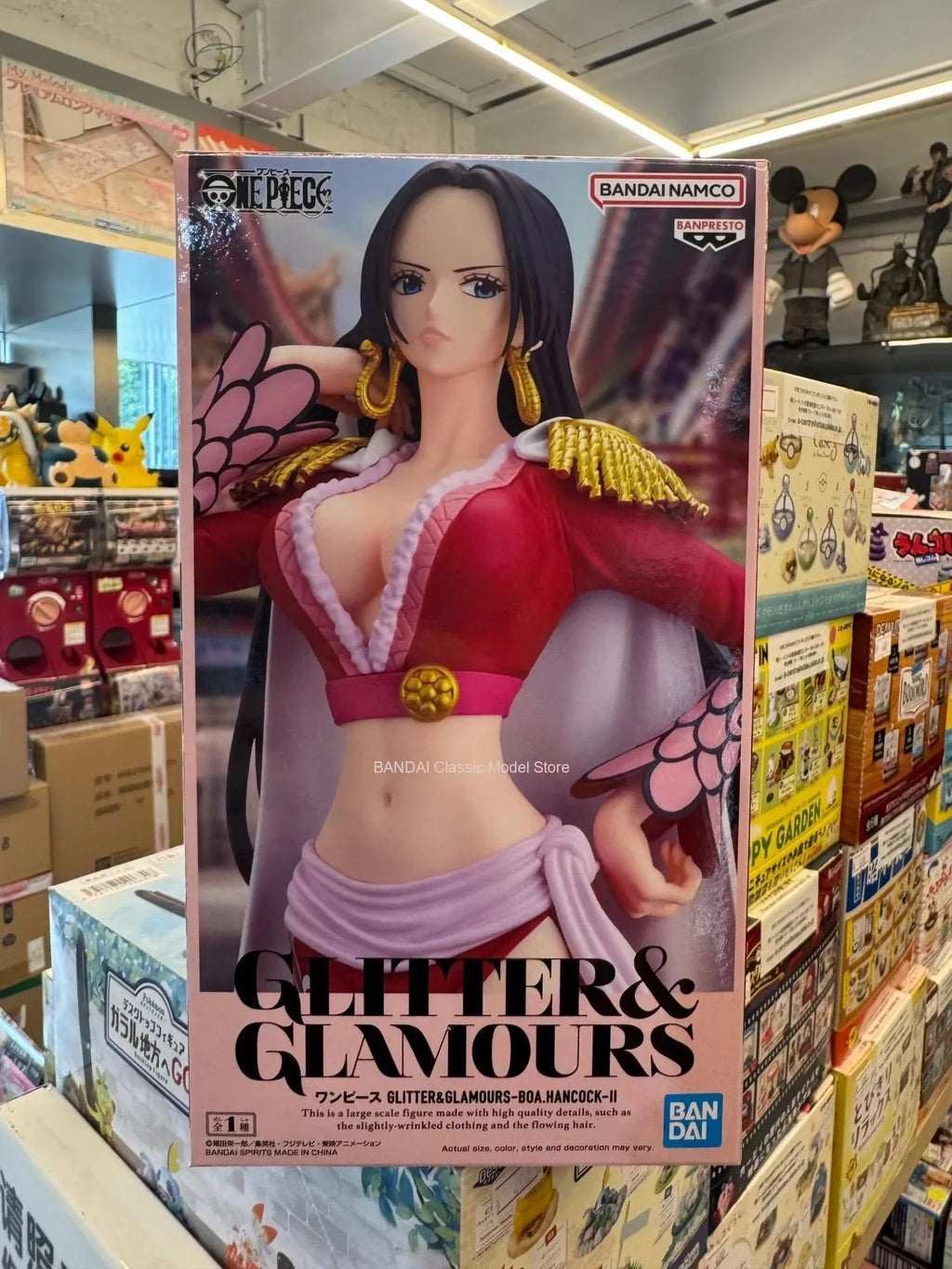 100 % BANDAI Banpresto Original Anime One Piece GLITTER & GLAMOURS Boa Hancock PVC Actionfigur Sammlermodell Spielzeug Geschenke