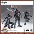 Original X U-P-Finegures Arkham Knight Deathstrok Action Figure V8.04 Suit Batman Figures 1/12 Colletion DC Multiverse Toy Gift