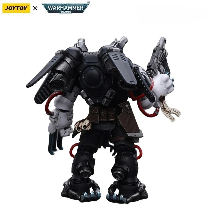 【MT】JOYTOY 1/18 Action Figure Warhammer 40K Raven Guard Chapter Master Kayvaan Shrike Model Toy Collection Series