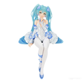New Hatsune Miku Anime figure Flower Fairy Sailor Suit Sitting Position PVC Action Figure Model Toy Decoration Collect Gifts