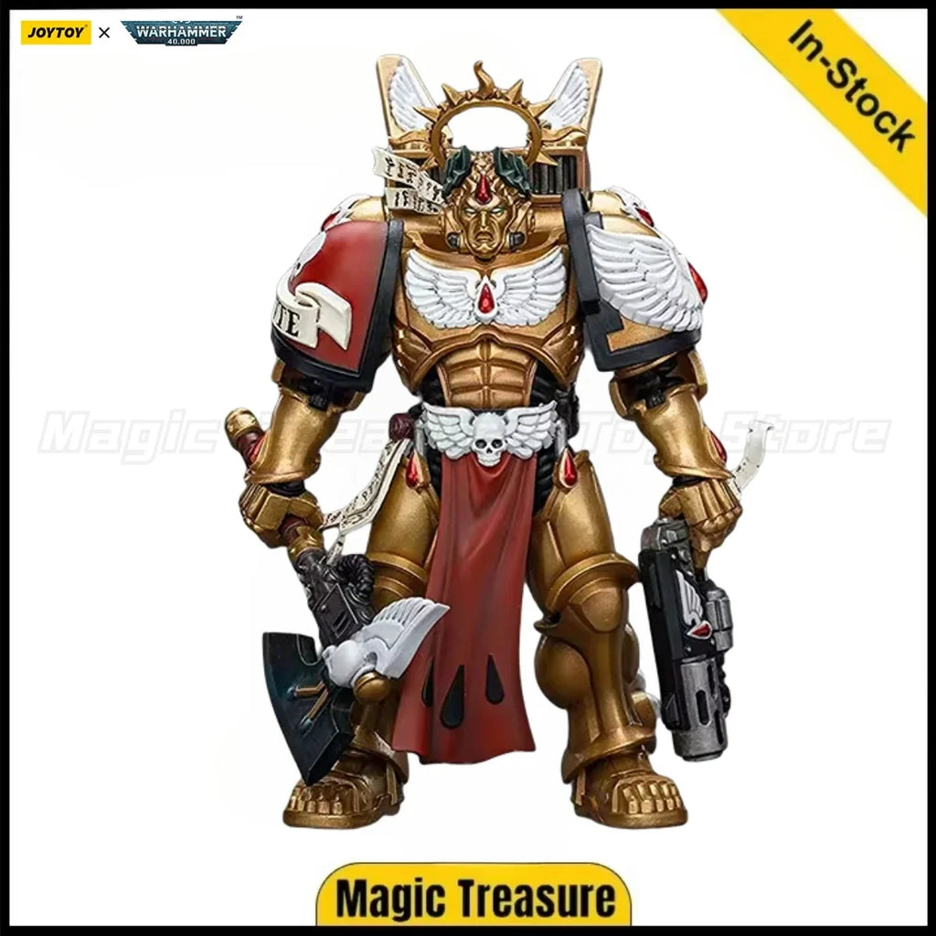 【In stock】JOYTOY 1/18 Action Figure Warhammer 40K Blood Angels Commander Dante Model Toy Gift
