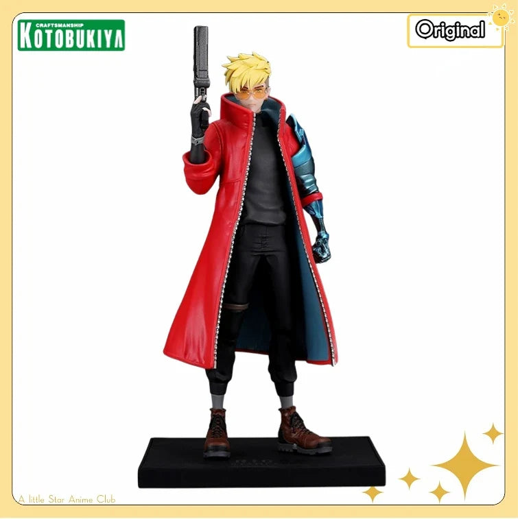 【Pre Sale】Original Kotobukiya OSHI WORKS TRIGUN STAMPEDE Vash The Stampede 1/8 Scale Gift Figure Collection