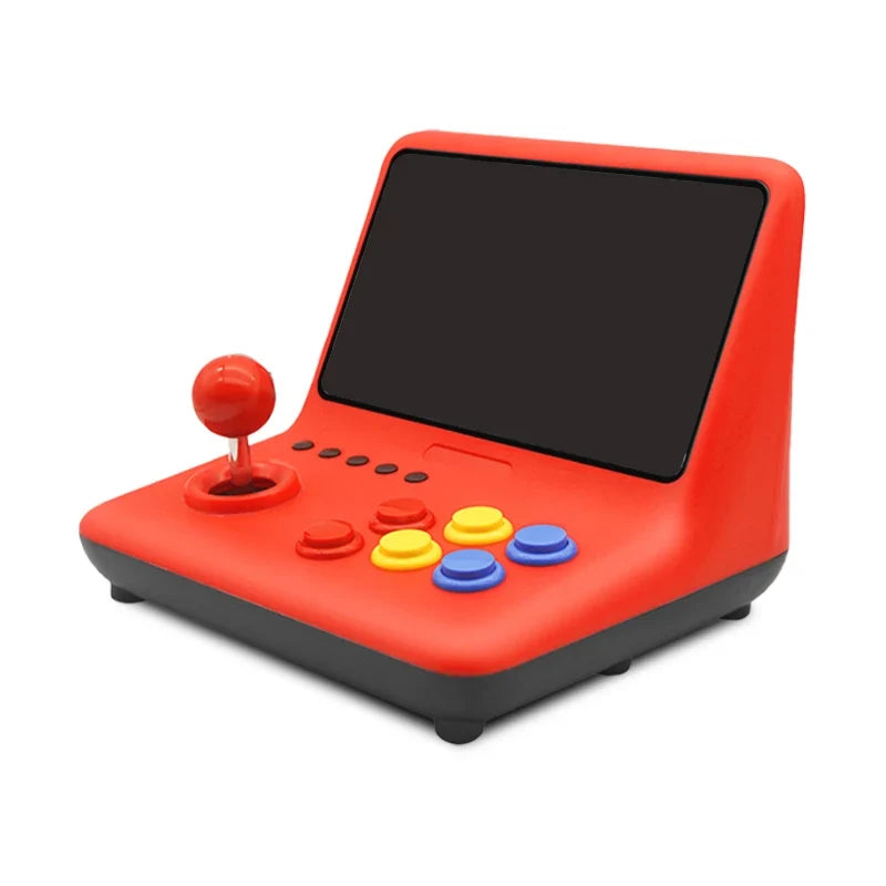 Coopreme A12 9-Inch IPS Large Screen Arcade Game Console with 5000 Games Double Joystick Desktop GBA Small Console for Gaming