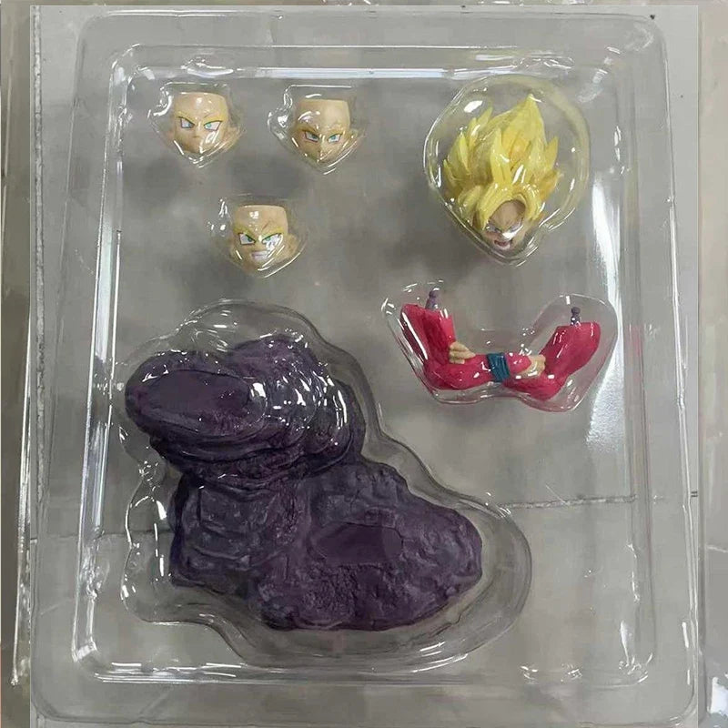 Demoniacal Fit Dragon Ball Son Goku Shf 3.0 Super Saiyan 4 Untamed Power 1/12 Action Figure 16cm Collection Movable Model Toys
